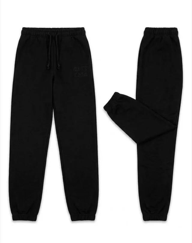 Чёрные спортивные штаны Bershka