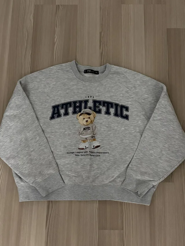 Серый свитшот New Yorker «Athletic»
