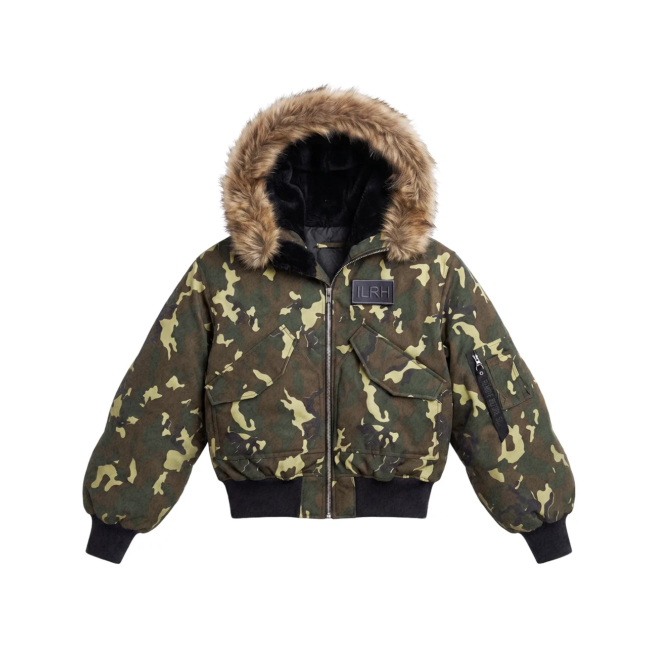 Бомбер I LOVE REDHEAD CAMO