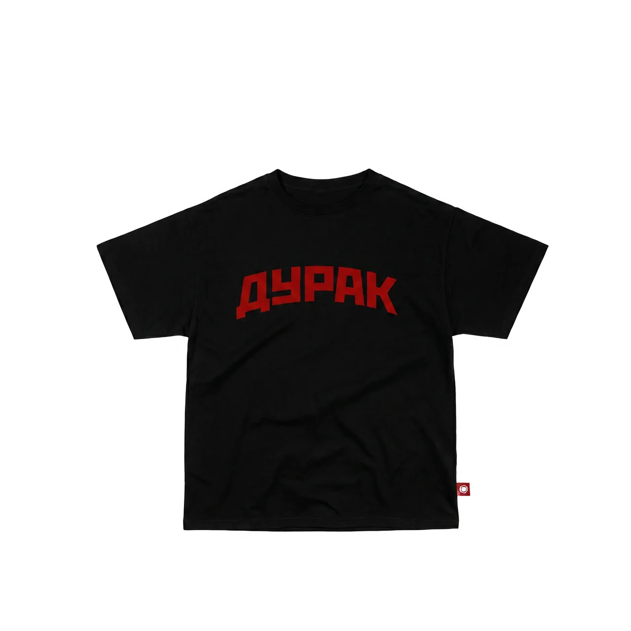 Футболка I LOVE REDHEAD «ДУРАК» BLACK