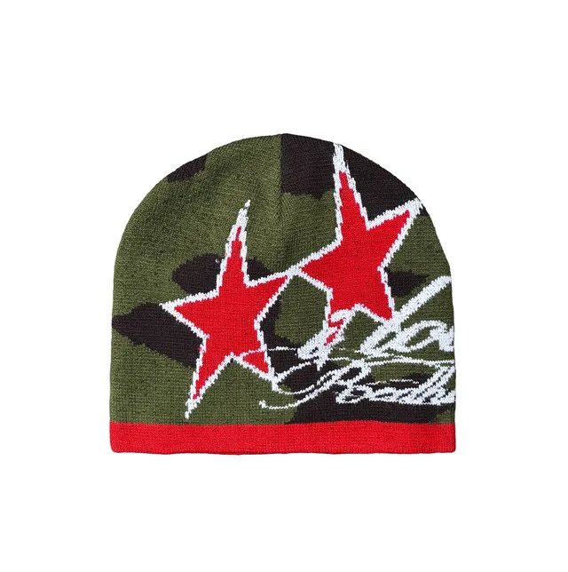 Шапка I LOVE REDHEAD «CAMO STARS»