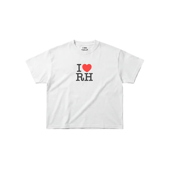 Футболка «I LOVE REDHEAD» WHITE