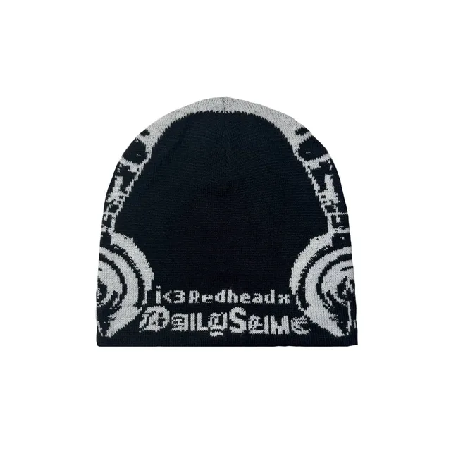 Шапка REDHEAD X DAILY SLIME HEADPHONES BLACK