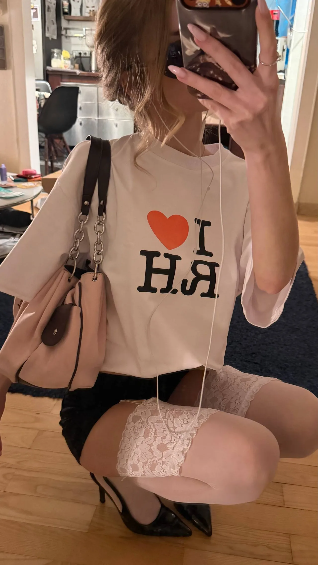 Футболка «I LOVE REDHEAD» WHITE — фото 2