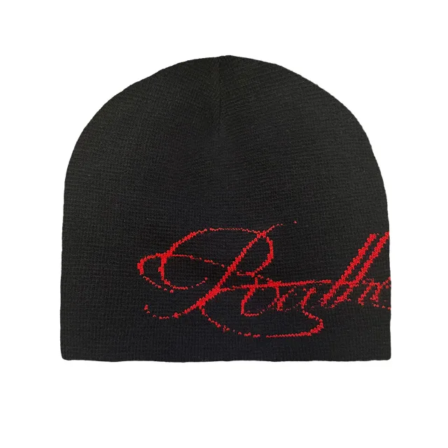 Шапка «I<3REDHEAD» BLACK RED