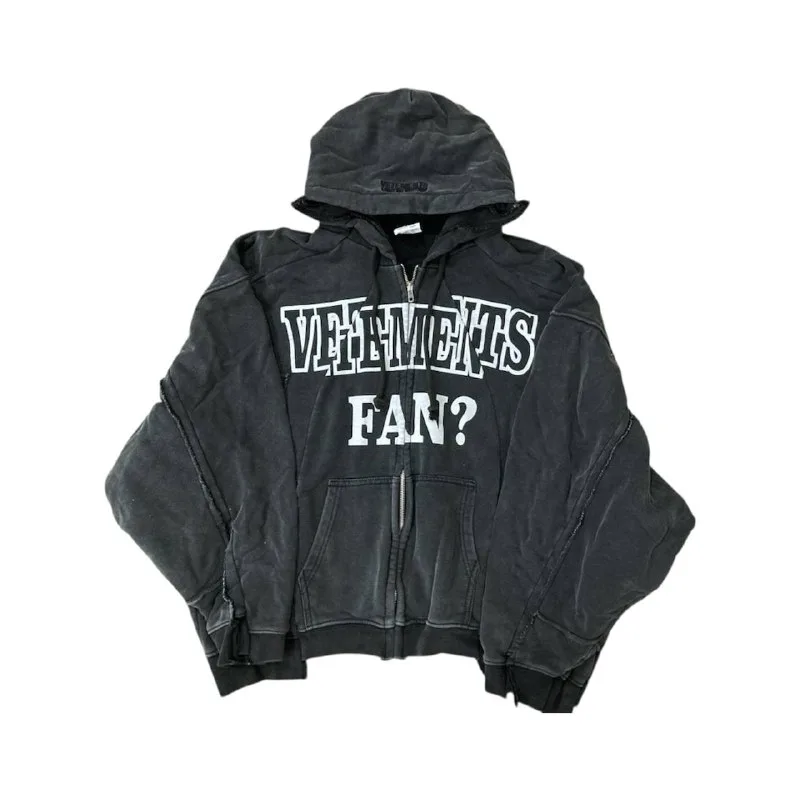 Зип-худи Vetements Fan