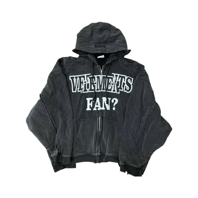 Зип-худи Vetements Fan