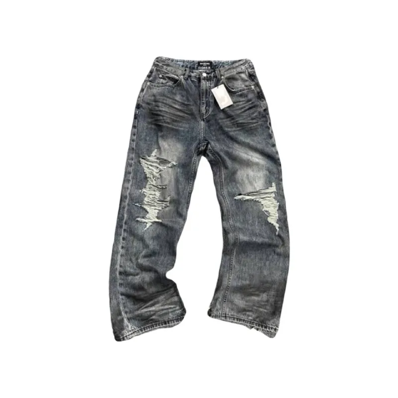 Джинсы Balenciaga Mud Show Distressed