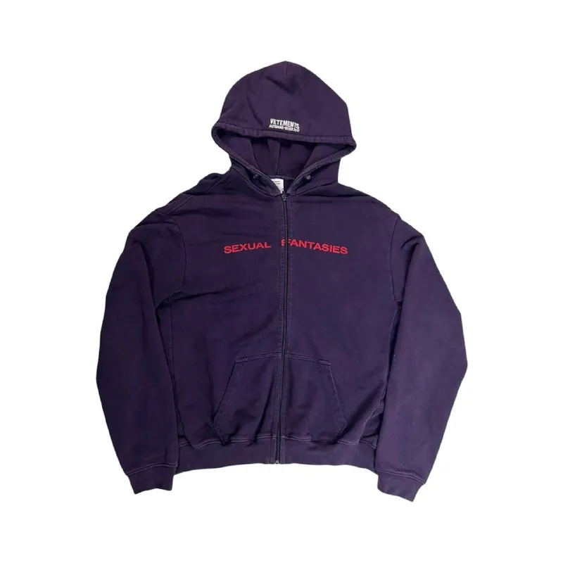 Зип-худи Vetements Sexual Fantasies