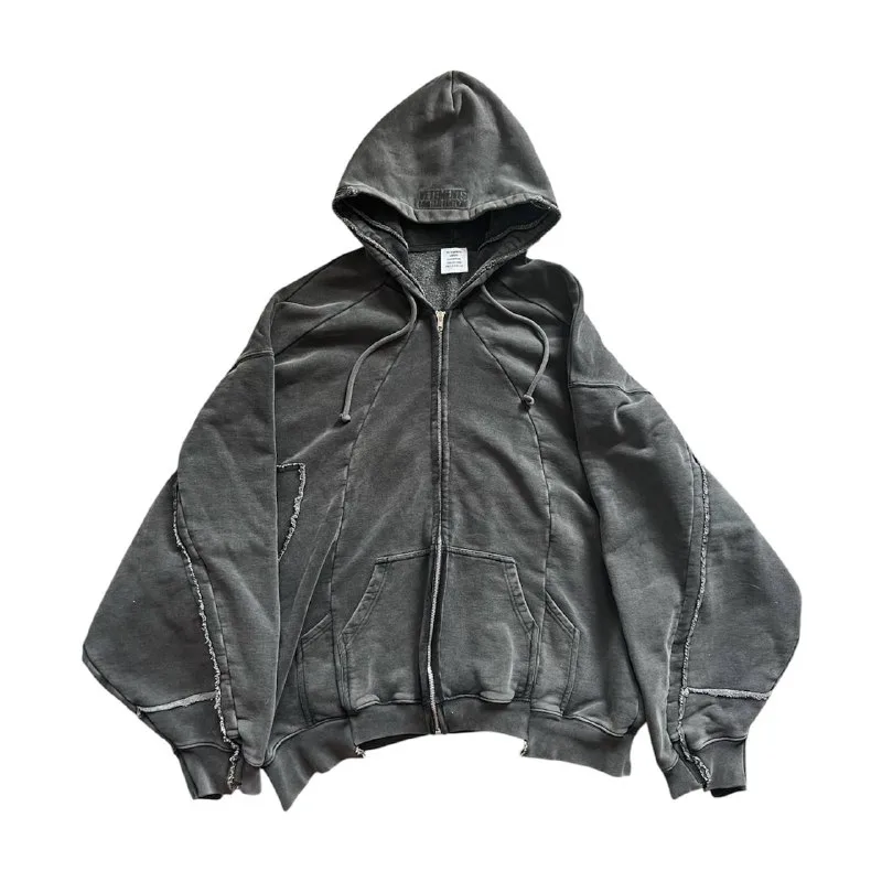 Зип-худи Vetements Deconstructed