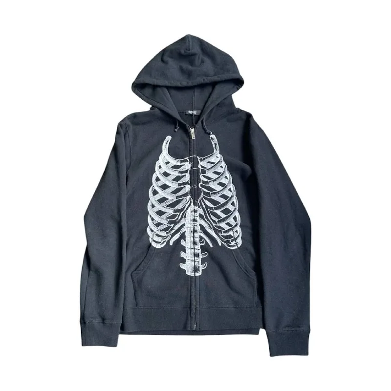 Зип-худи Undercover «Skeleton Rib Cage»