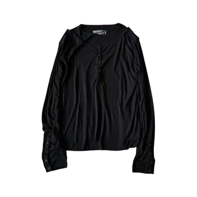 Лонгслив No Faith Studios Double Layered Button