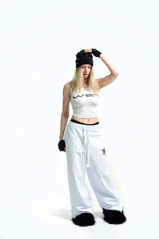 Спортивные штаны MIRARWEAR белые